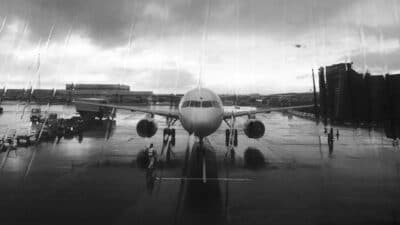 aircraft in bad weather