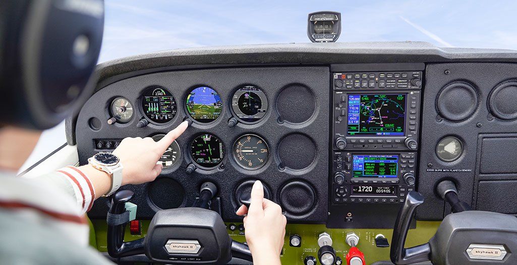 Aircraft panel and controls