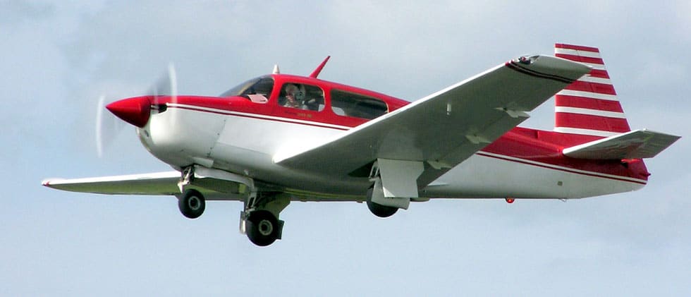 Light Aircraft in Flight