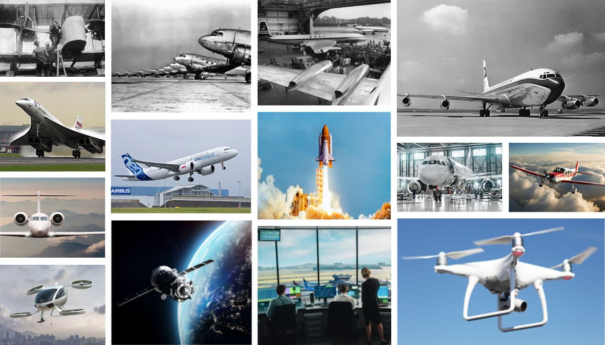Collage of Aviation History