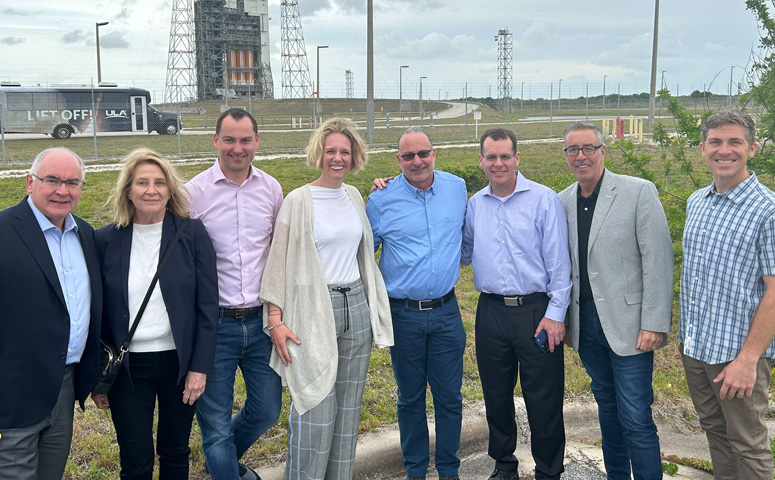 Global Aerospace team at Florida Space Center